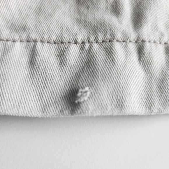 Eddie Bauer Shorts Mens 37 Utility Cargo Grey Tan 100% Cotton Casual Everyday - Picture 11 of 12